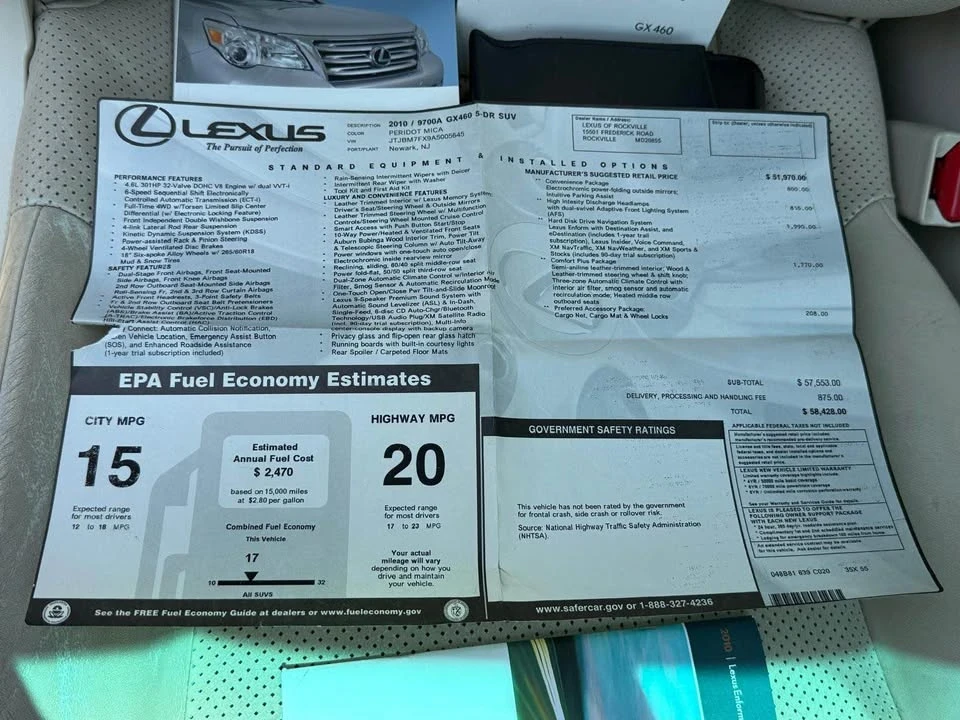 2010 Lexus GX 2nd Gen - Image 19 of 19