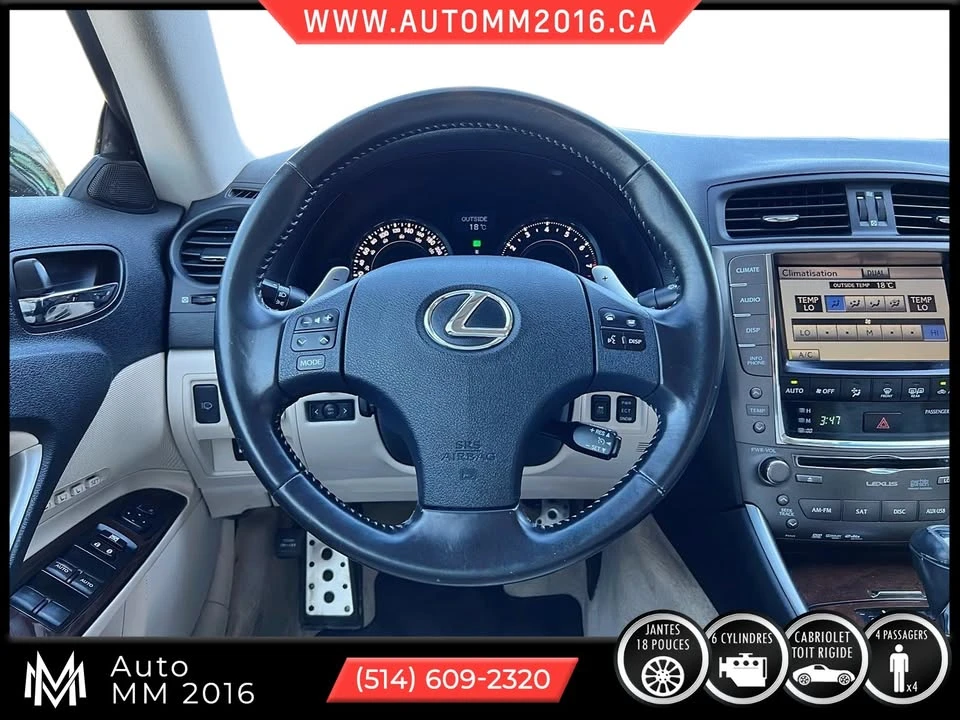 2010 Lexus IS 2nd Gen - Image 10 of 17