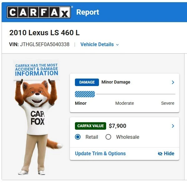 2010 Lexus LS 4th Gen - Image 14 of 14