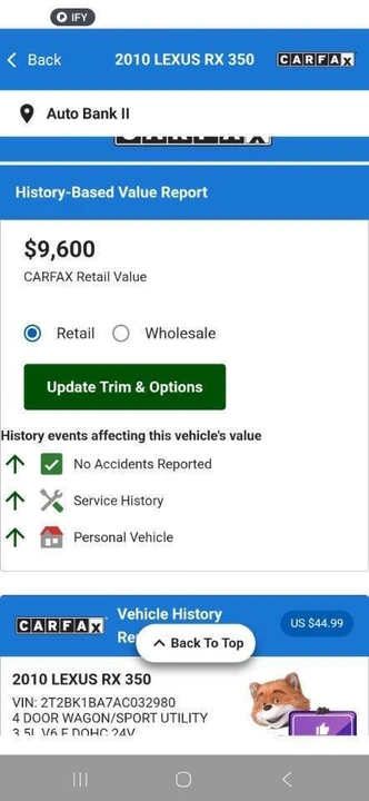 2010 Lexus RX 3rd Gen - Image 14 of 15