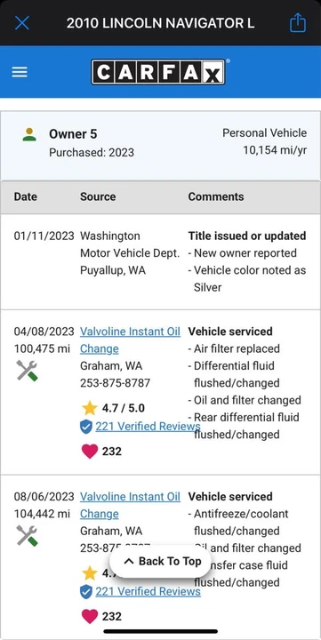 2010 Lincoln Navigator 3rd Gen - Image 16 of 19