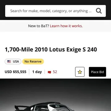 2010 Lotus Exige S 240 Coupe