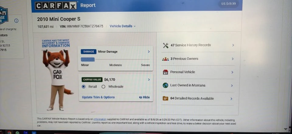 2010 Mini Mini 2nd Gen - Image 20 of 20