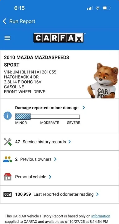 2010 Mazda Mazdaspeed 3 2nd Gen - Image 10 of 10