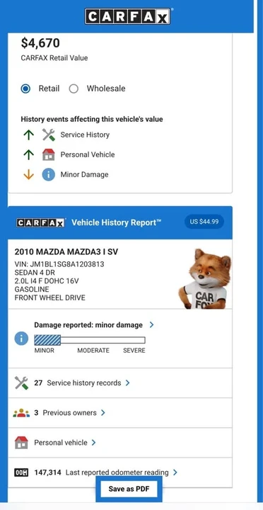 2010 Mazda Mazda 3 2nd Gen - Image 2 of 11