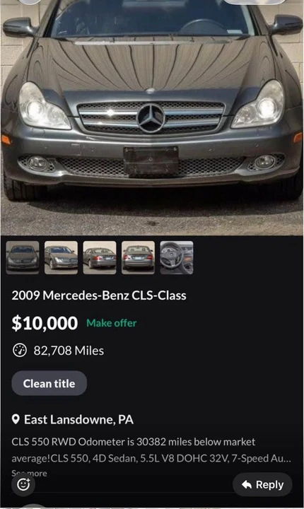 2010 Mercedes-Benz C219 CLS-Class - Image 6 of 6