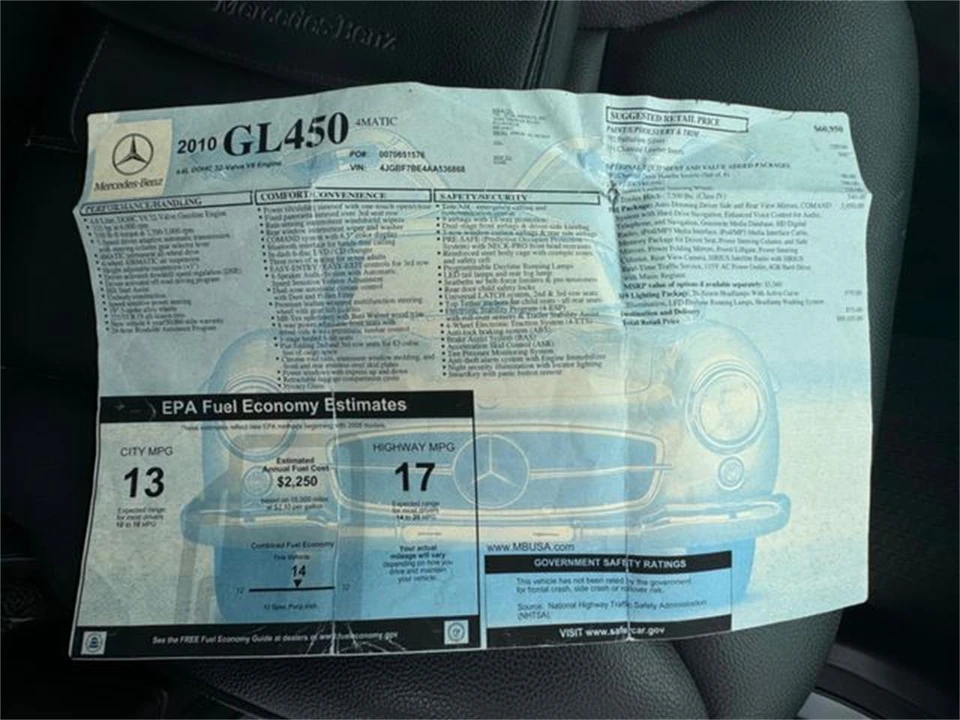 2010 Mercedes-Benz X164 GL-Class - Image 9 of 27