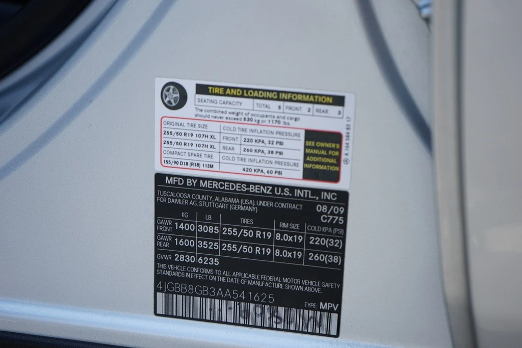 2010 Mercedes-Benz W164 M-Class - Image 12 of 21