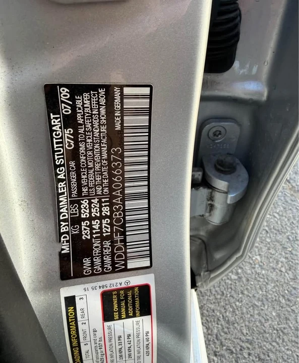2010 Mercedes-Benz W212 E-Class - Image 12 of 12