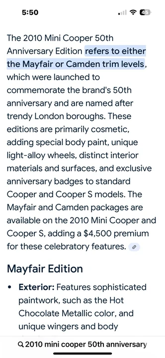 2010 Mini Mini 2nd Gen - Image 17 of 20