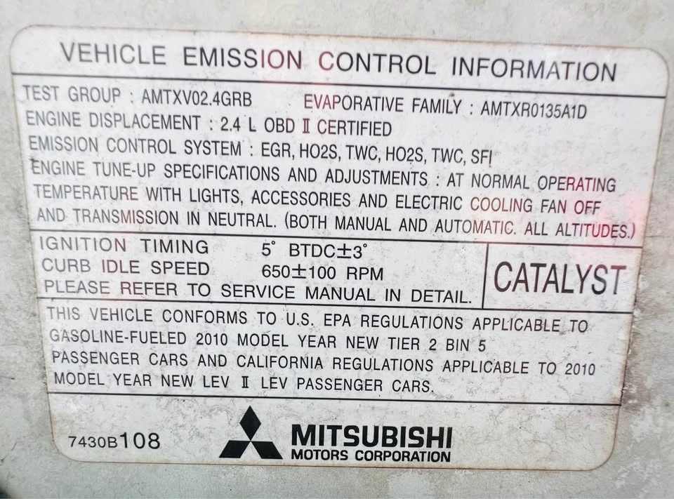 2010 Mitsubishi Lancer 9th Gen - Image 8 of 13
