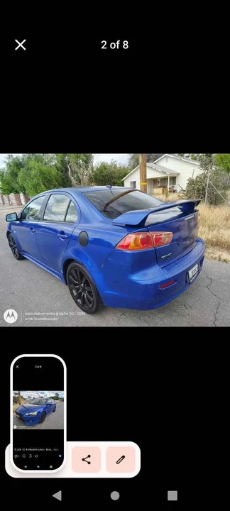 2010 Mitsubishi Lancer Evolution X 9th Gen - Image 2 of 5