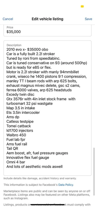 2010 Mitsubishi Lancer Evolution X 9th Gen - Image 8 of 8