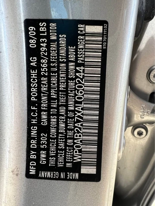 2010 Porsche 970 Panamera S - Image 11 of 12