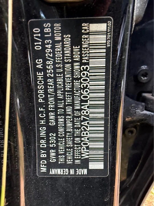 2010 Porsche 970 Panamera S - Image 7 of 7