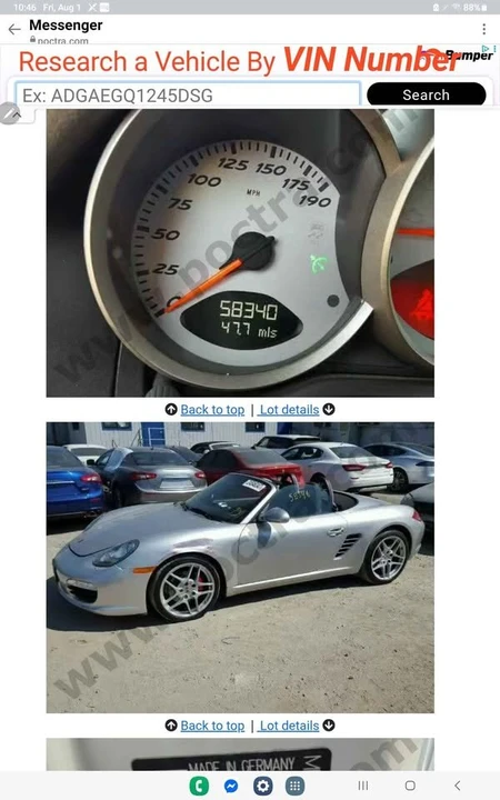 2010 Porsche 987 Boxster S - Image 12 of 12