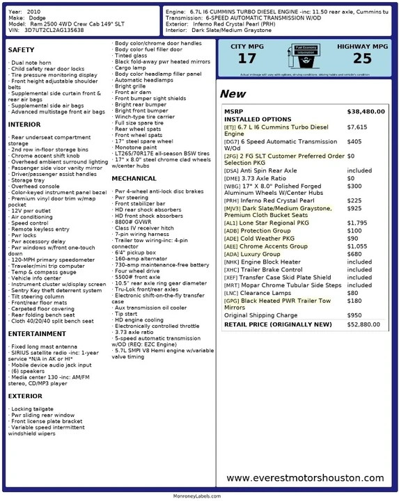 2010 Dodge Ram 4th Gen - Image 19 of 19