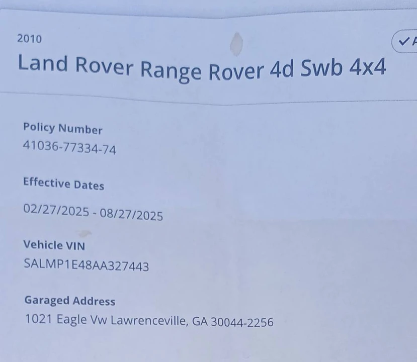 2010 Land Rover Range Rover L322 - Image 8 of 8