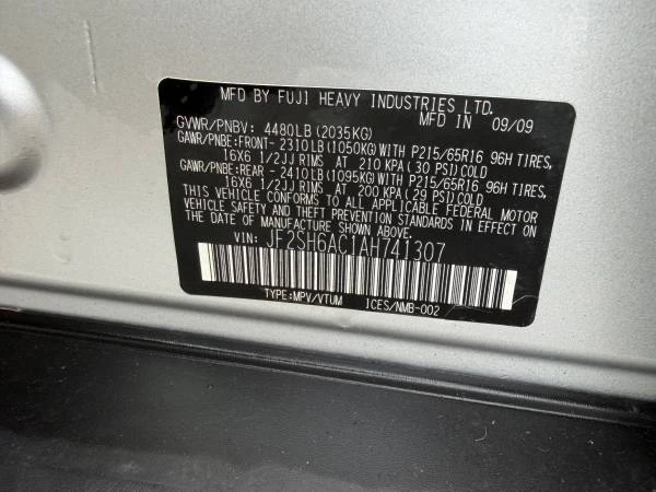 2010 Subaru Forester 3rd Gen - Image 17 of 17