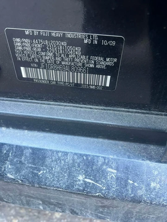 2010 Subaru Impreza WRX 3rd Gen - Image 5 of 9