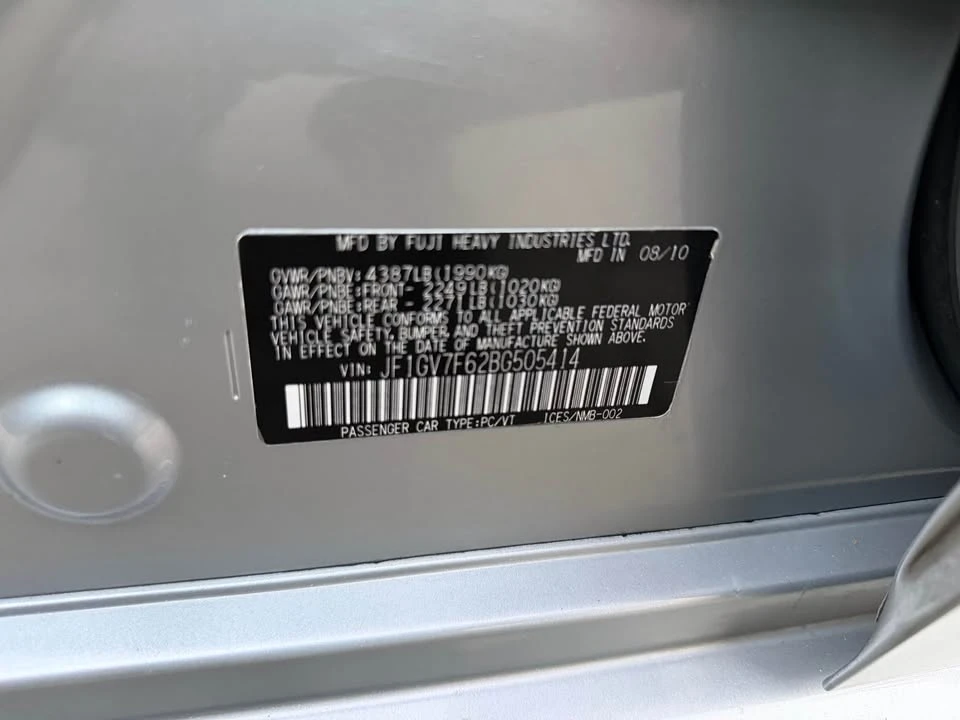 2010 Subaru Impreza WRX 3rd Gen - Image 20 of 20