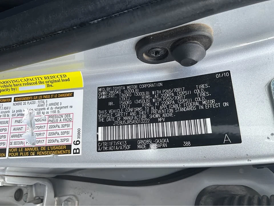 2010 Toyota 4Runner - Image 20 of 21