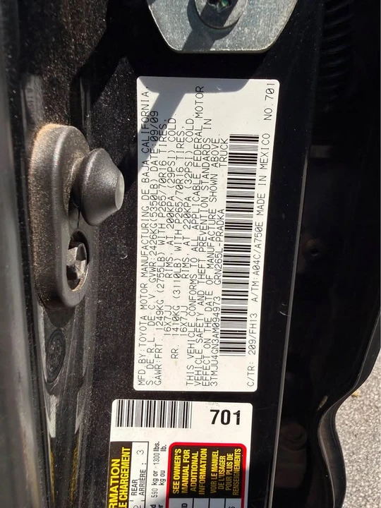 2010 Toyota 4Runner 5th Gen - Image 16 of 16