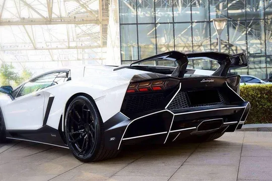 Lamborghini Aventador Carbon Fiber Trunk Spoiler