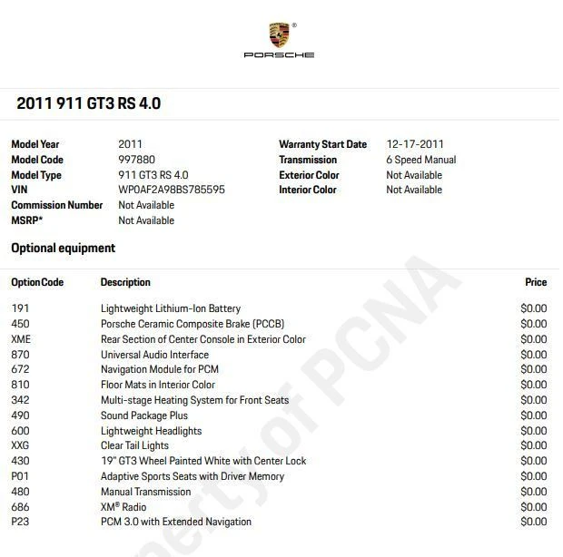2011 Porsche 997 GT3 RS - Image 2 of 19