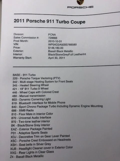 2011 Porsche 997 Turbo - Image 2 of 11