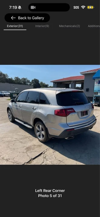 2011 Acura MDX 2nd Gen - Image 2 of 8
