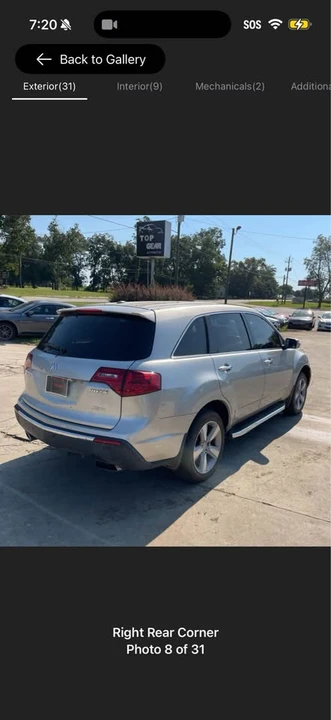 2011 Acura MDX 2nd Gen - Image 3 of 8