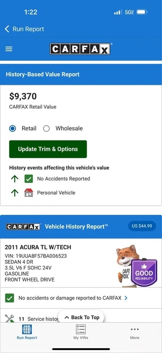 2011 Acura TL 4th Gen - Image 17 of 20