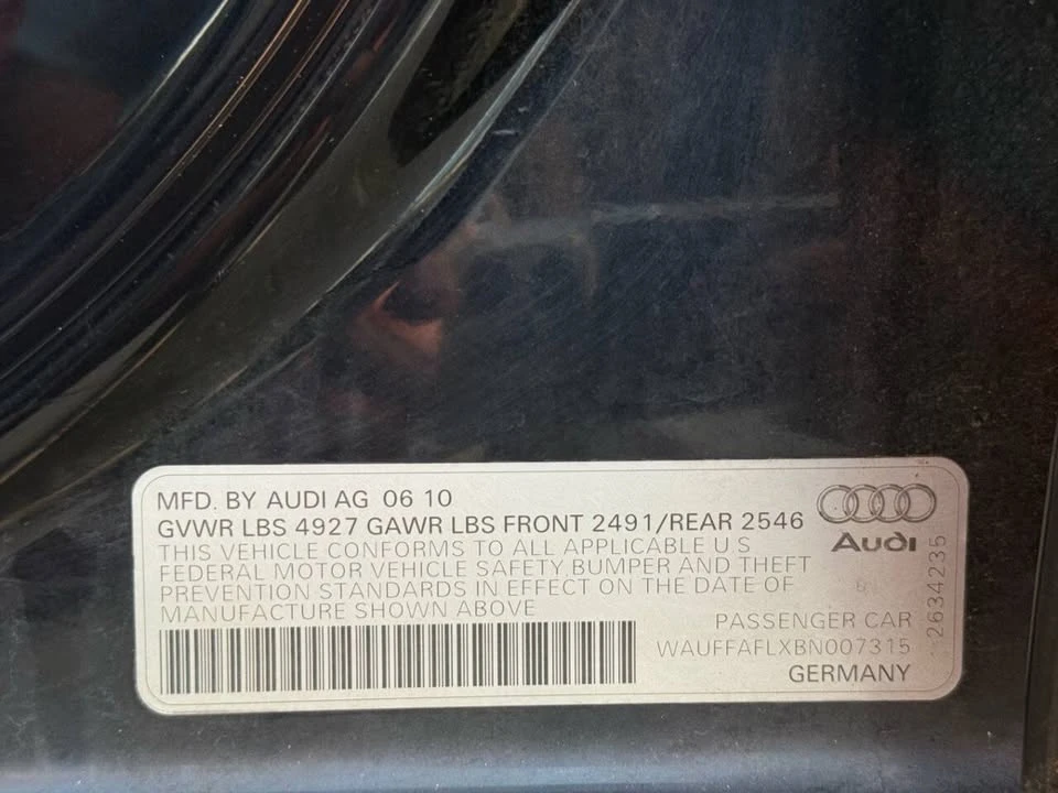 2011 Audi B8 A4 - Image 17 of 20