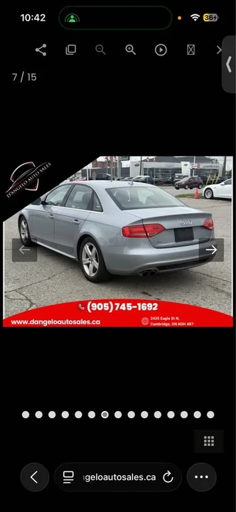 2011 Audi B8 A4 - Image 8 of 16