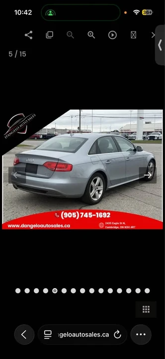 2011 Audi B8 A4 - Image 6 of 16