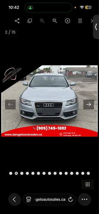 2011 Audi B8 A4 - Image 3 of 16