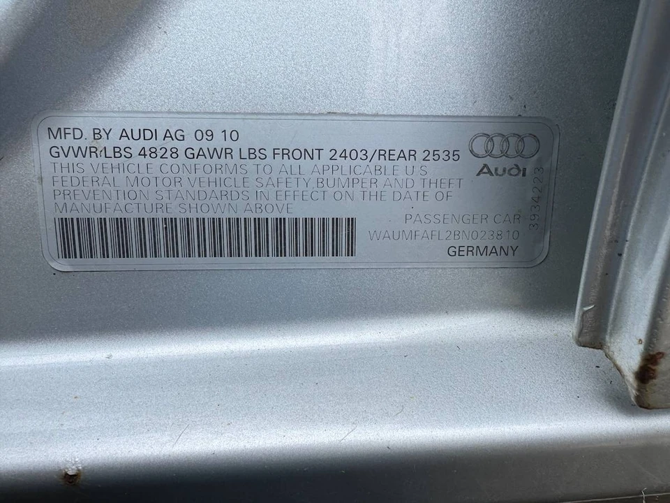 2011 Audi B8 A4 - Image 11 of 13