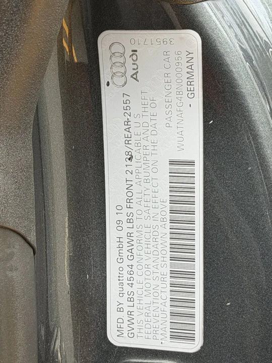 2011 Audi 42 R8 - Image 29 of 31