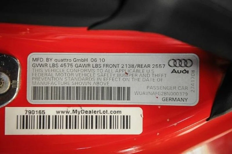 2011 Audi 42 R8 - Image 18 of 31