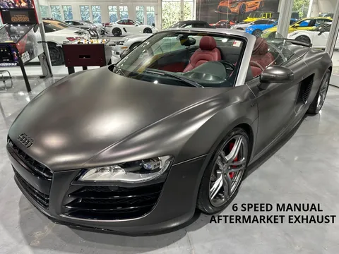 2011 Audi R8 Spyder 6 Speed Manual