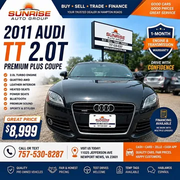 2011 Audi TT Quattro Coupe 2D