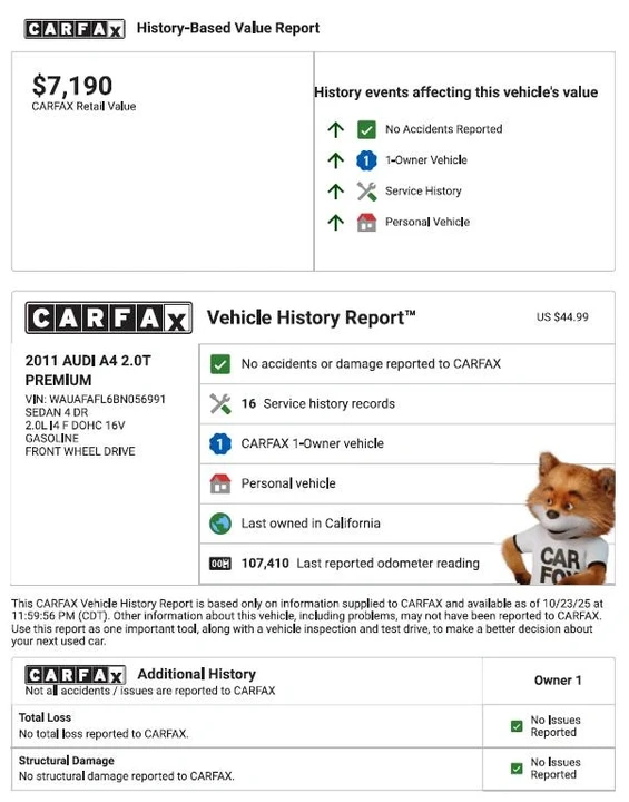 2011 Audi B8 A4 - Image 17 of 18