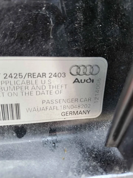 2011 Audi B8 A4 - Image 12 of 12