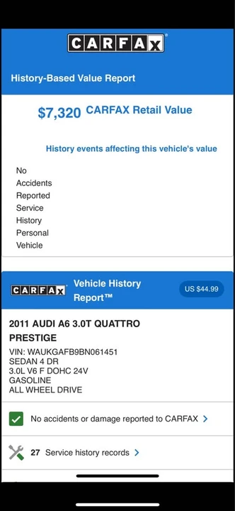 2011 Audi C6 A6 - Image 17 of 17