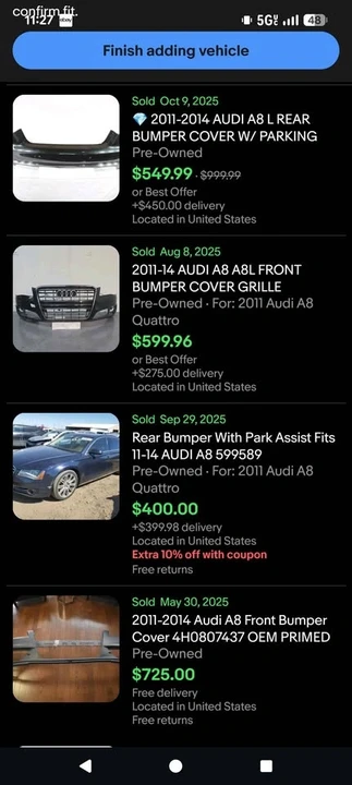 2011 Audi D4 A8 - Image 15 of 17