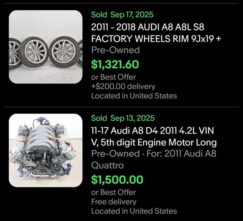 2011 Audi D4 A8 - Image 17 of 17