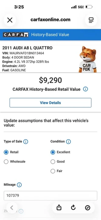 2011 Audi D4 A8 - Image 17 of 18