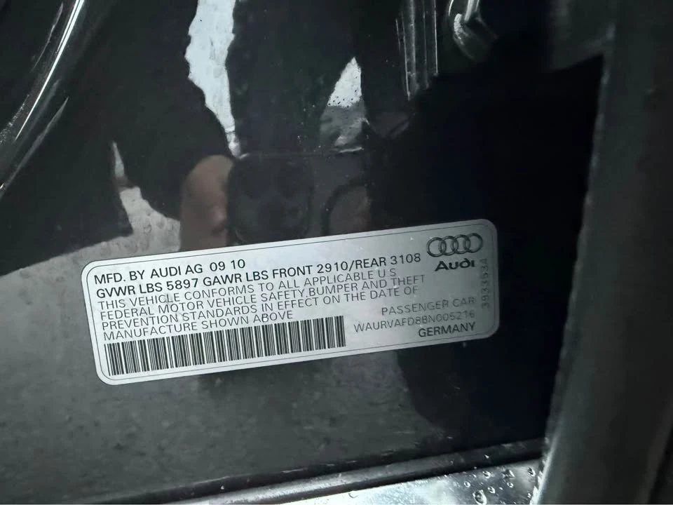 2011 Audi D4 A8 - Image 15 of 15