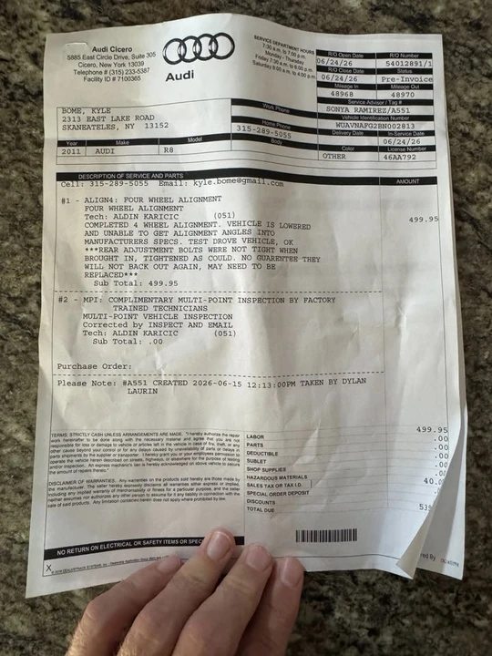 2011 Audi 42 R8 - Image 19 of 20